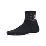 Under Armour Yth Ua Essential 6Pk Qtr - black