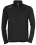Uhlsport Essential 1/4 Zip Top - schwarz/wei 