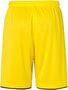 Uhlsport Club Shorts - limonengelb/schwarz