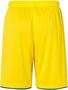 Uhlsport Club Shorts - limonengelb/azurblau