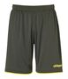 Uhlsport Club Shorts - dark olive/fluo gelb