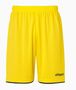 Uhlsport Club Shorts - limonengelb/schwarz