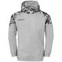 Uhlsport Goal 25 Evo Woven Hood Jacket - dark grau melange/schwarz