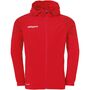 Uhlsport Goal 25 Evo Woven Hood Jacket - rot/wei�
