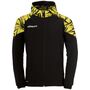 Uhlsport Goal 25 Evo Woven Hood Jacket - schwarz/limonengelb