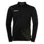 Uhlsport Score 26 1/4 Zip Top - schwarz/limonengelb
