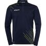 Uhlsport Score 26 1/4 Zip Top - marine/fluo gelb