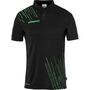 Uhlsport Score 26 Poly Polo - schwarz/fluo gr�n