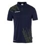 Uhlsport Score 26 Poly Polo - marine/fluo gelb