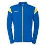 Uhlsport Squad 27 Classic Jacke - azurblau/limonengelb