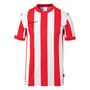 Uhlsport Retro Stripe Shirt Kurzarm - rot/wei�