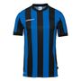 Uhlsport Retro Stripe Shirt Kurzarm - schwarz/azurblau