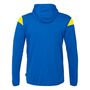 Uhlsport Squad 27 Track Hood Jacke - azurblau/limonengelb