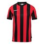 Uhlsport Retro Stripe Shirt Kurzarm - schwarz/rot