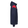Uhlsport Squad 27 Track Hood Jacke - marine/rot
