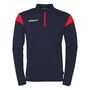 Uhlsport Squad 27 1/4 Zip Top - marine/rot