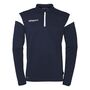 Uhlsport Squad 27 1/4 Zip Top - marine/wei�