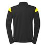 Uhlsport Squad 27 1/4 Zip Top - schwarz/limonengelb