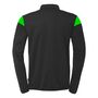 Uhlsport Squad 27 1/4 Zip Top - schwarz/fluo gr�n