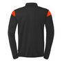Uhlsport Squad 27 1/4 Zip Top - schwarz/fluo orange