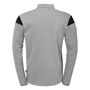 Uhlsport Squad 27 1/4 Zip Top - dark grau melange/schwarz
