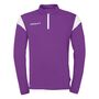 Uhlsport Squad 27 1/4 Zip Top - lila/wei�