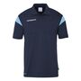 Uhlsport Squad 27 Polo Shirt - marine/skyblau