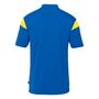 Uhlsport Squad 27 Polo Shirt - azurblau/limonengelb