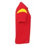 Uhlsport Squad 27 Polo Shirt - rot/limonengelb