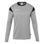 Uhlsport Squad 27 Trikot Langarm - dark grau melange/schwarz