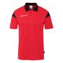 Uhlsport Squad 27 Polo Shirt - rot/schwarz