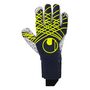 Uhlsport Prediction Supergrip+ Finger Surround - marine/wei�/fluo gelb