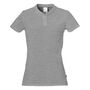 Uhlsport Essential Polo Shirt Prime Damen - dark grau melange