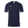 Uhlsport Progressive 28 Poly Shirt Kurzarm - marine/rot