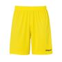 Uhlsport Center Ii Shorts Ohne Innenslip - limonengelb/schwarz