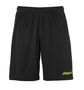 Uhlsport Center Ii Shorts Ohne Innenslip - schwarz/limonengelb