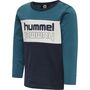 Hummel hmlBOLT T-SHIRT L/S - BLUE CORAL - 62 - blue coral