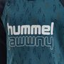 Hummel hmlTHUNDER T-SHIRT L/S - BLUE CORAL - 74 - blue coral