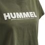 Hummel hmlLEGACY WOMAN CROPPED T-SHIRT - BEETLE