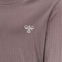 Hummel hmlNANETTE T-SHIRT L/S - TWILIGHT MAUVE
