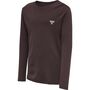 Hummel hmlNANETTE T-SHIRT L/S - FUDGE