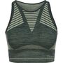 Hummel hmlVERA Seamless Sports Top - Darkest Spruce/basil Melange