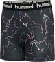 Hummel hmlMIMMI TIGHT SHORTS - CAVIAR/TWILIGHT MAUVE 