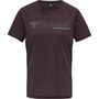 Hummel hmlZENIA T-SHIRT S/S - FUDGE