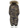 Hummel hmlMOON SNOWSUIT - CHOCOLATE CHIP/AFTER DARK