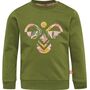 Hummel hmlLIME SWEATSHIRT - PESTO - 74 - pesto