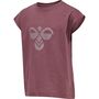 Hummel hmlDIEZ T-SHIRT S/S - roan rouge