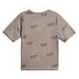 Hummel stsMILOS T-SHIRT S/S - SEPIA TINT - 140 - sepia tint