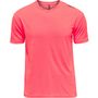 Hummel BASE COOL TEE - FLUO PINK - L - fluo pink