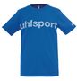 Uhlsport ESSENTIAL PROMO T-SHIRT - azurblau 